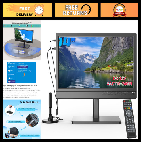 1080p small tv - 14",