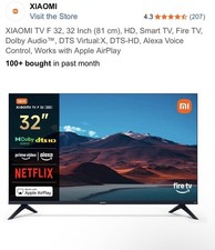 XIAOMI TV F 32, 32 Inch (81